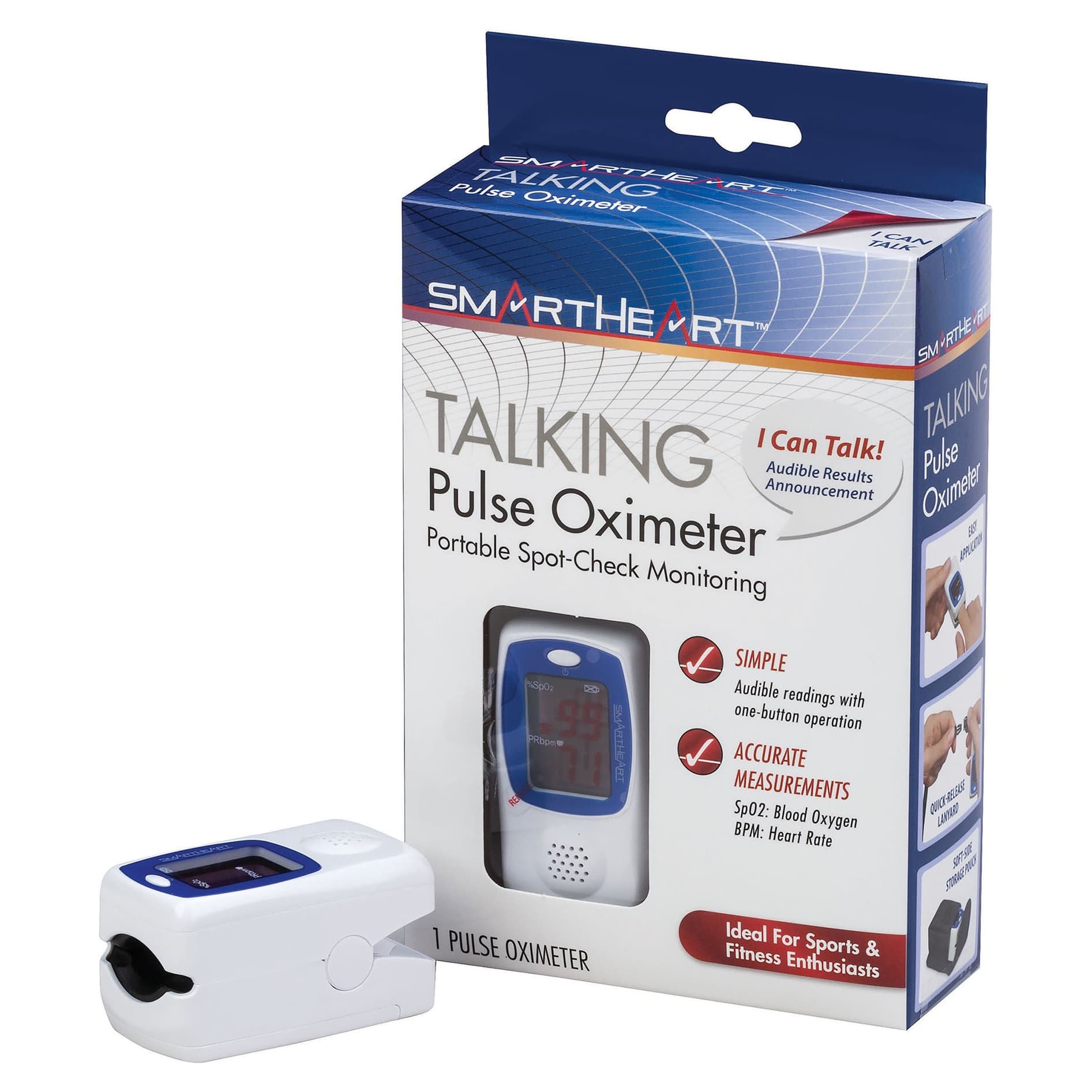 Veridian Fingertip Pulse Oximeter Adult, Visual - Case of 24 - Image 1