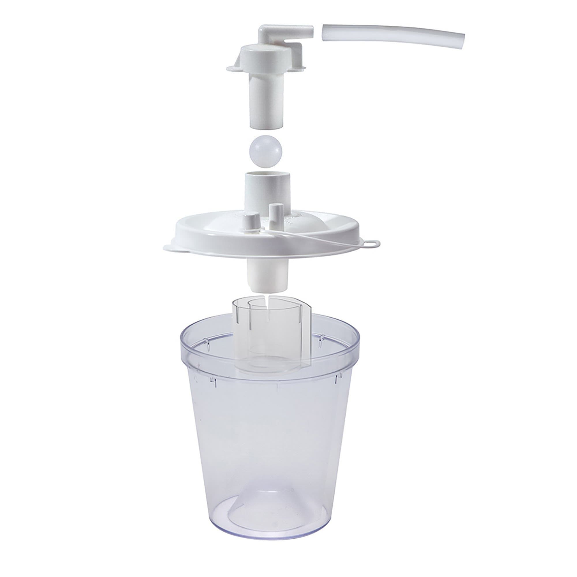 Drive Medical Vacu-Aide Suction Canister Kit, 800 ml - Case of 48 - Image 1