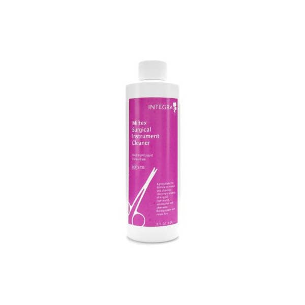 Miltex Instrument Detergent Liquid Concentrate, Bottle, 8 oz. - Case of 12 - Image 1