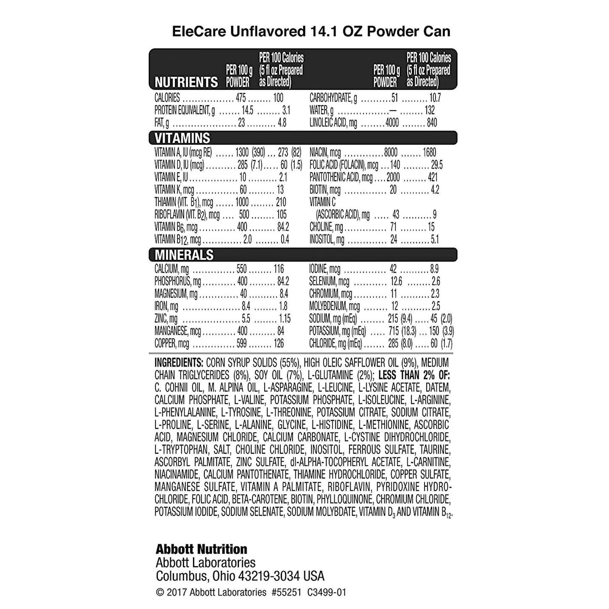 EleCare Infant Formula with Iron, Powder - Image 3