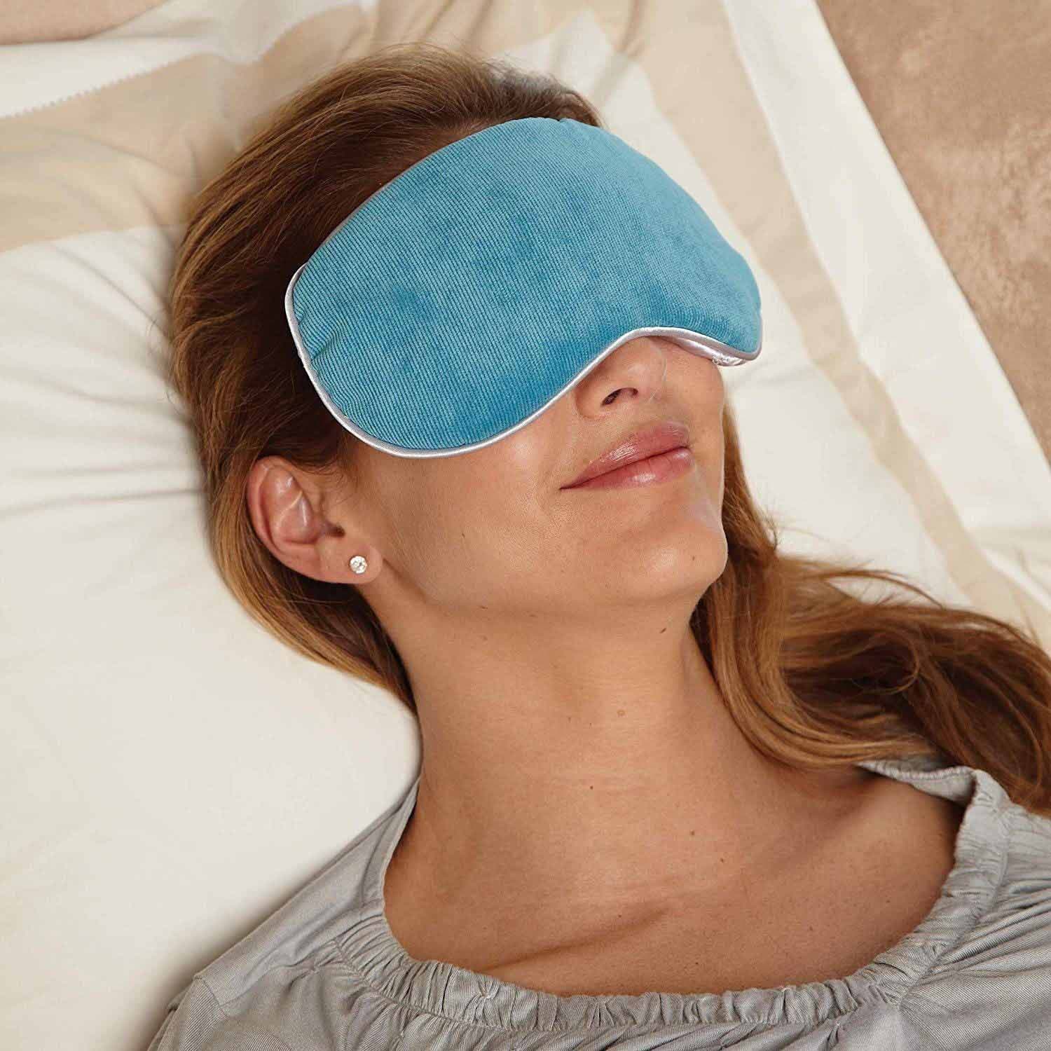 Carex Bed Buddy at Home Relaxation Mask, Blue - Each - Image 1