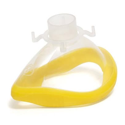 Intersurgical Anesthesia Mask, ClearLite, Adult, Size 3 - Each - Image 1