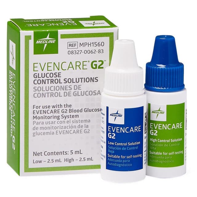 Evencare G2 System High-Low Control Solution, 5 ml