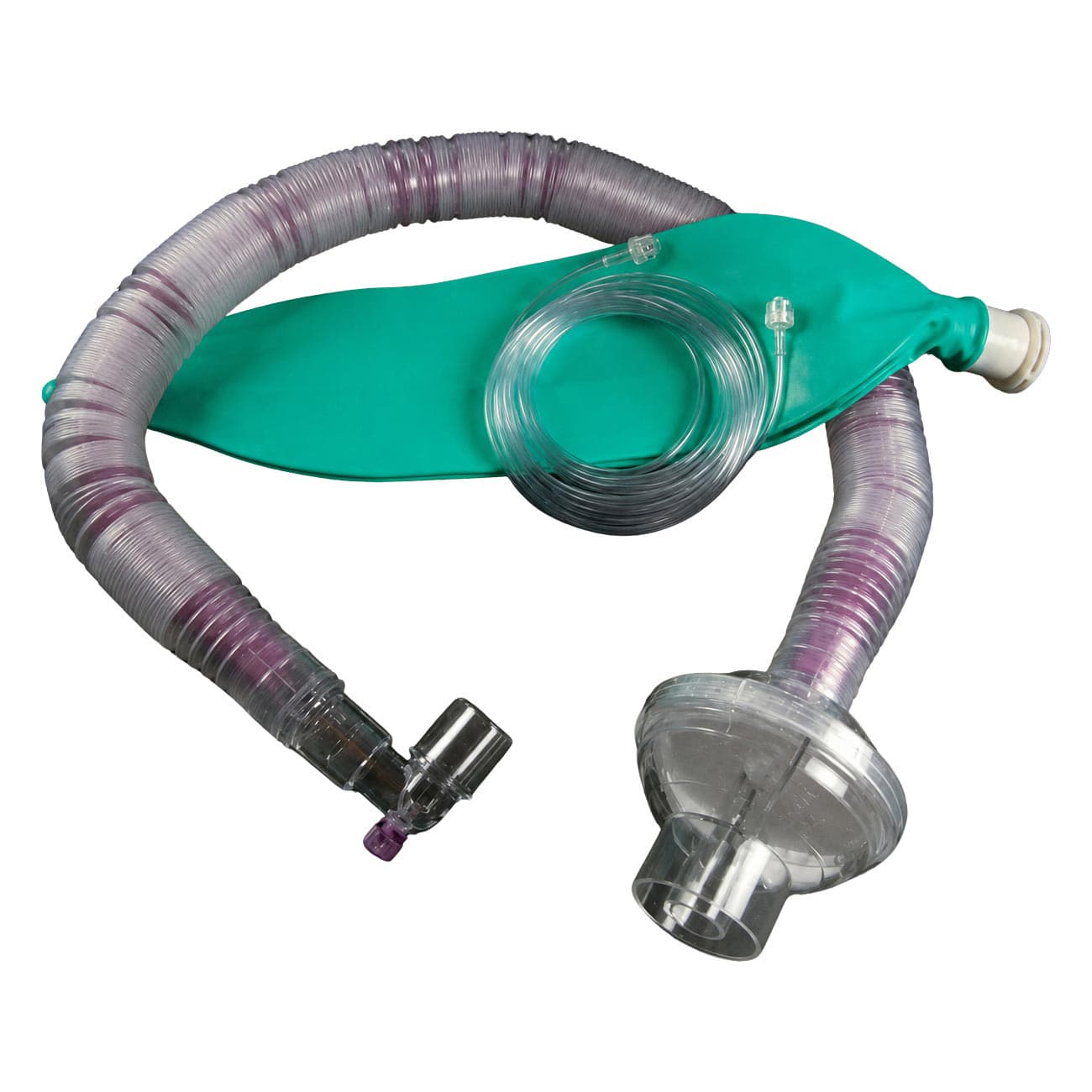 KingFlex2 Anesthesia Breathing Circuit With 2 Liter Bag, 72 Inch Tube Length, Without Mask - Case of 50 - Image 1