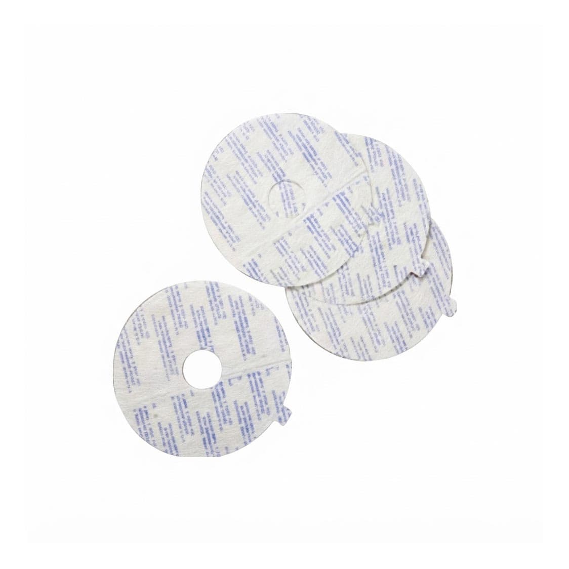 Marlen Double-faced Adhesive Tape Disc 1-1/8" Stoma Opening, 3-7/8" OD, Pre-cut - Package of 10 - Image 1