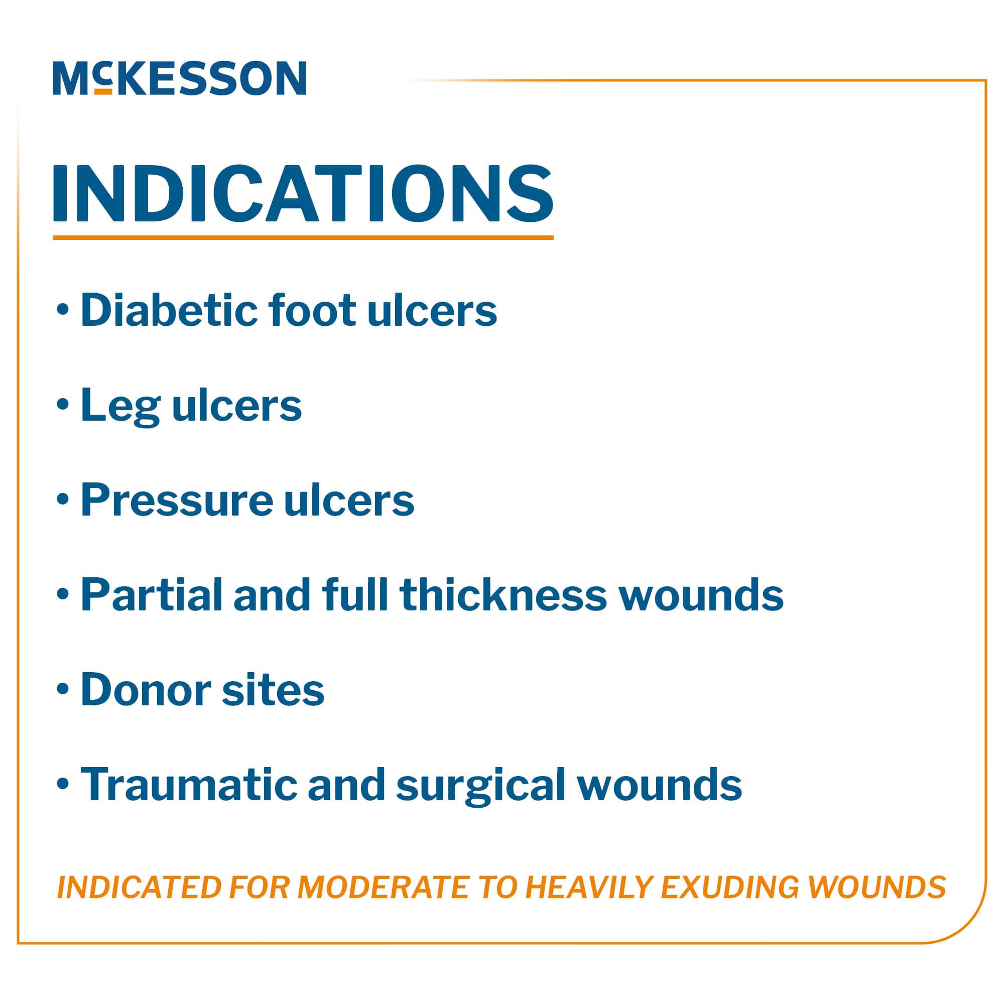 McKesson Silver Alginate Dressing White Rectangle Sterile - Image 4