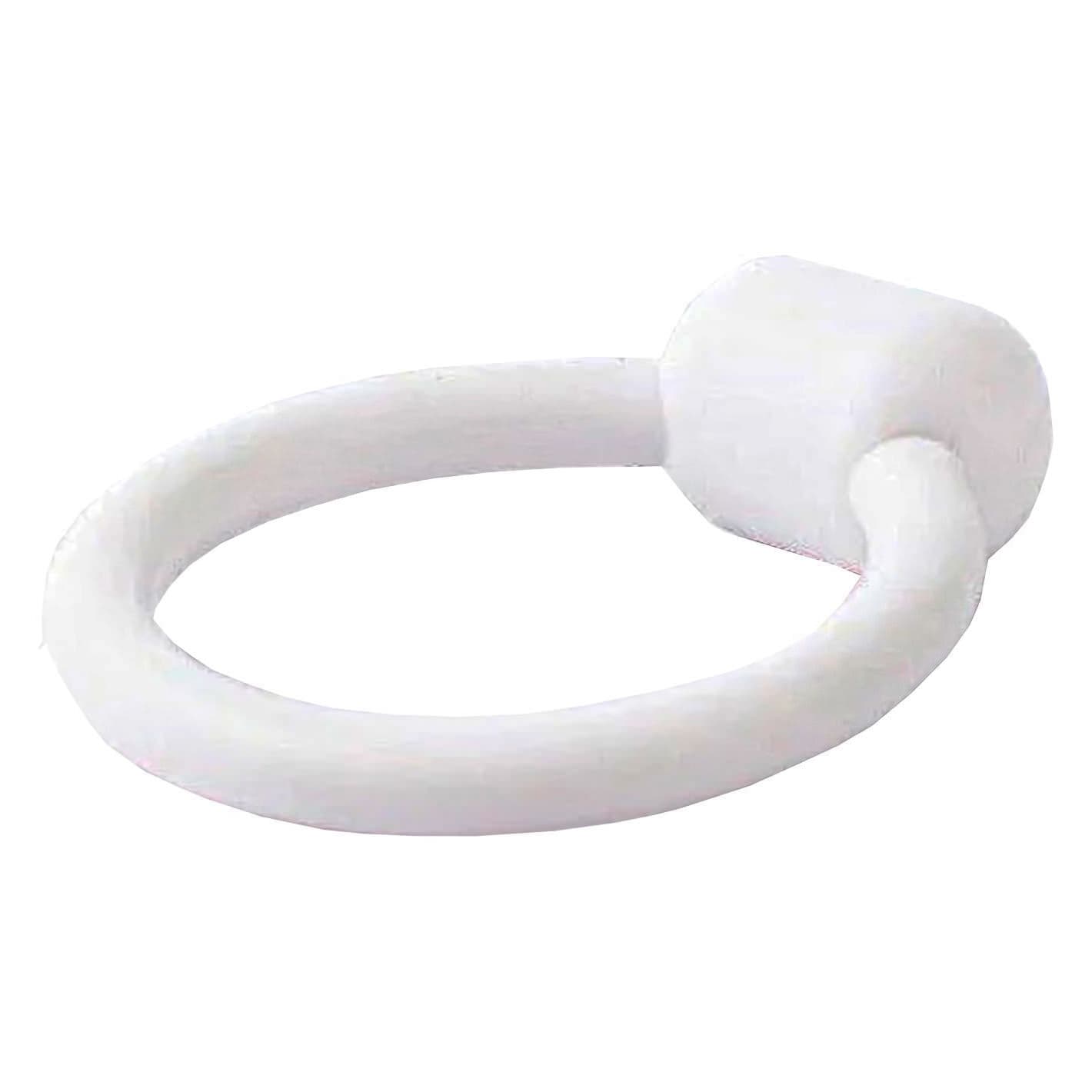 Bioteque Ring Pessary with Knob And Without Support, Size 0, 1-3/4 Inch - Image 1