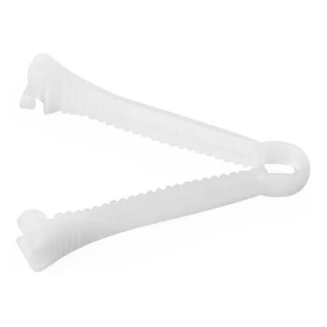 Medline Umbilical Cord Clamp, Plastic, White - Case of 100 - Image 2
