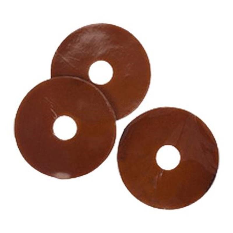 Protex Powder Pads, Large, 1/2" Stoma Opening, 3-3/4" OD - Box of 5 - Image 1