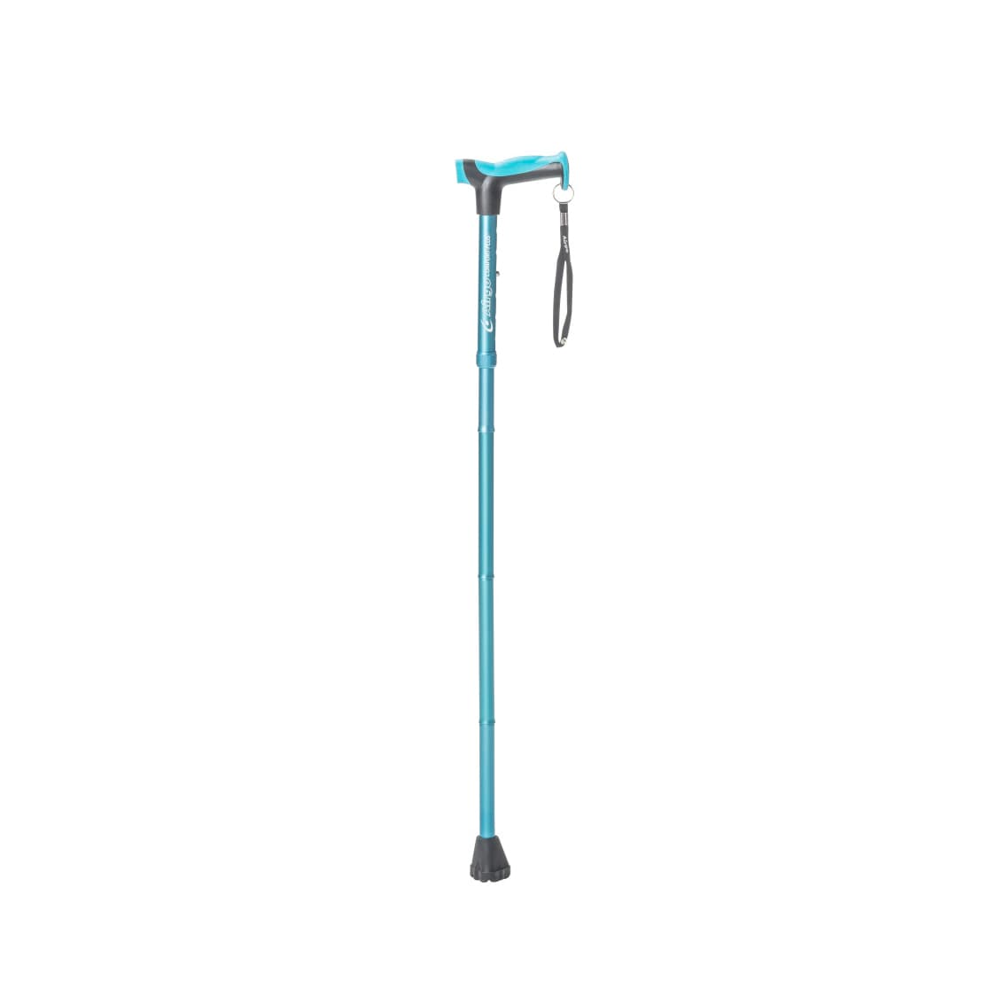Drive Airgo Comfort-Plus Folding Cane, Blue - Case of 6 - Image 1