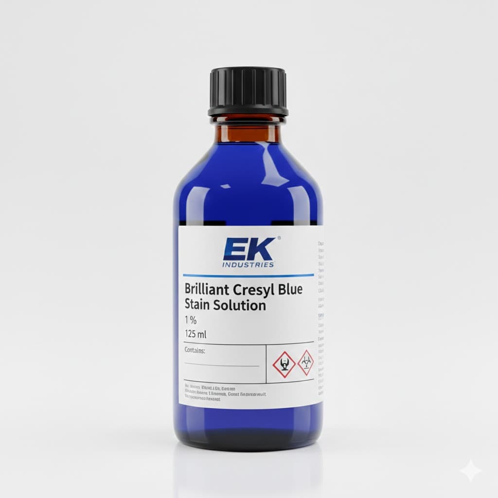 Brilliant Cresyl Blue Stain Solution, 1 %, 125 ml - Each - Image 1