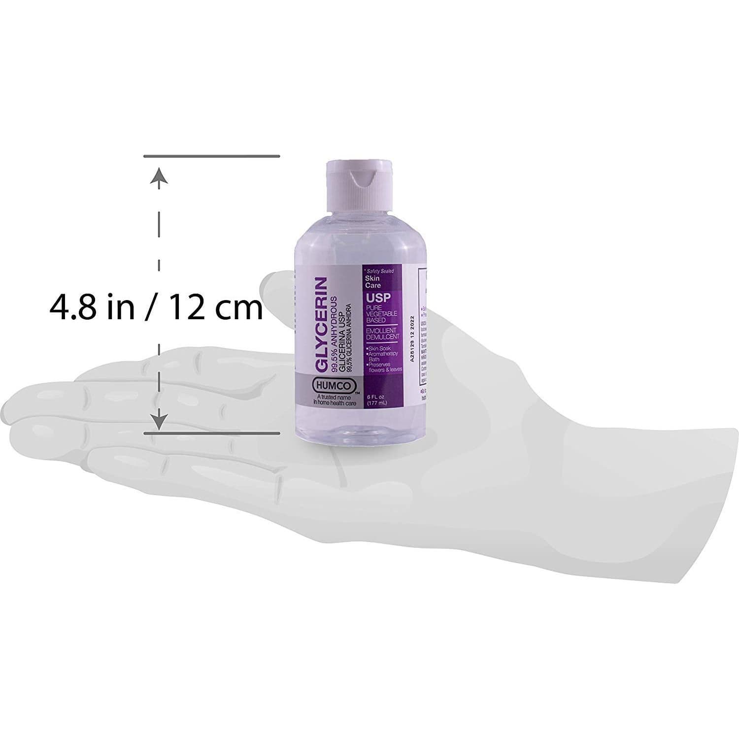 Humco Glycerin Liquid, 6 oz - Image 2