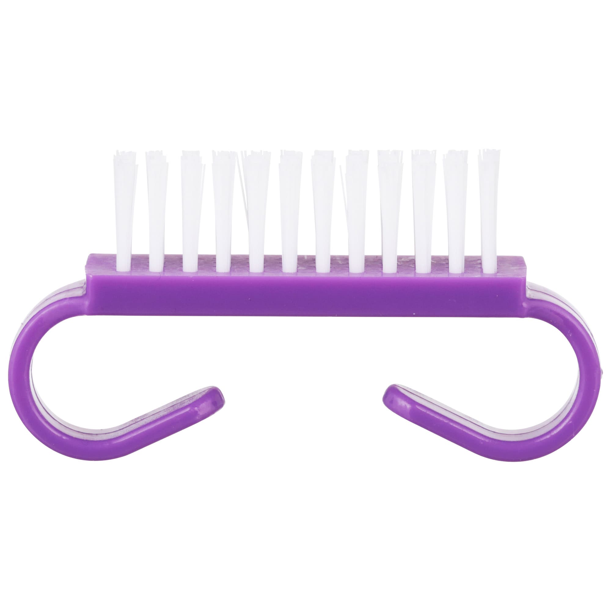 McKesson Nail Brush Soft Bristles Purple 2-1/2 x 1/2 Inch Plastic Handle - Image 2