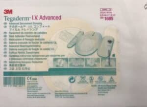 3M Tegaderm IV Advanced Securement Dressing, 8.5 x 11.5 cm - Box of 50 - Image 1