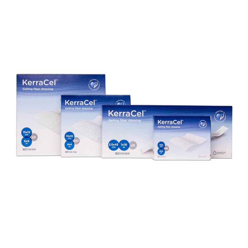 KerraCel Absorbent Gelling Fiber Dressing