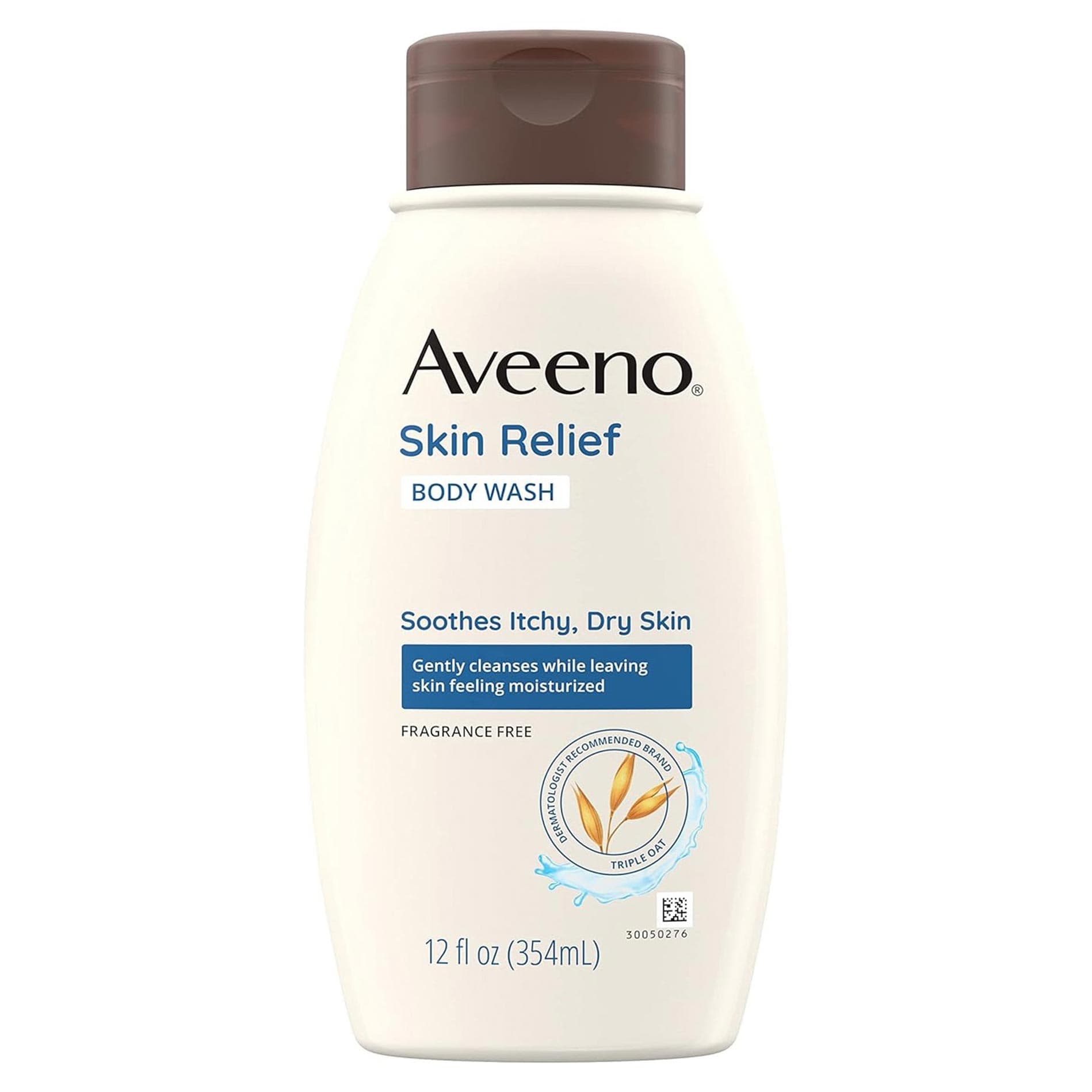 Aveeno Skin Relief Body Wash, Clear - Case of 12 - Image 1