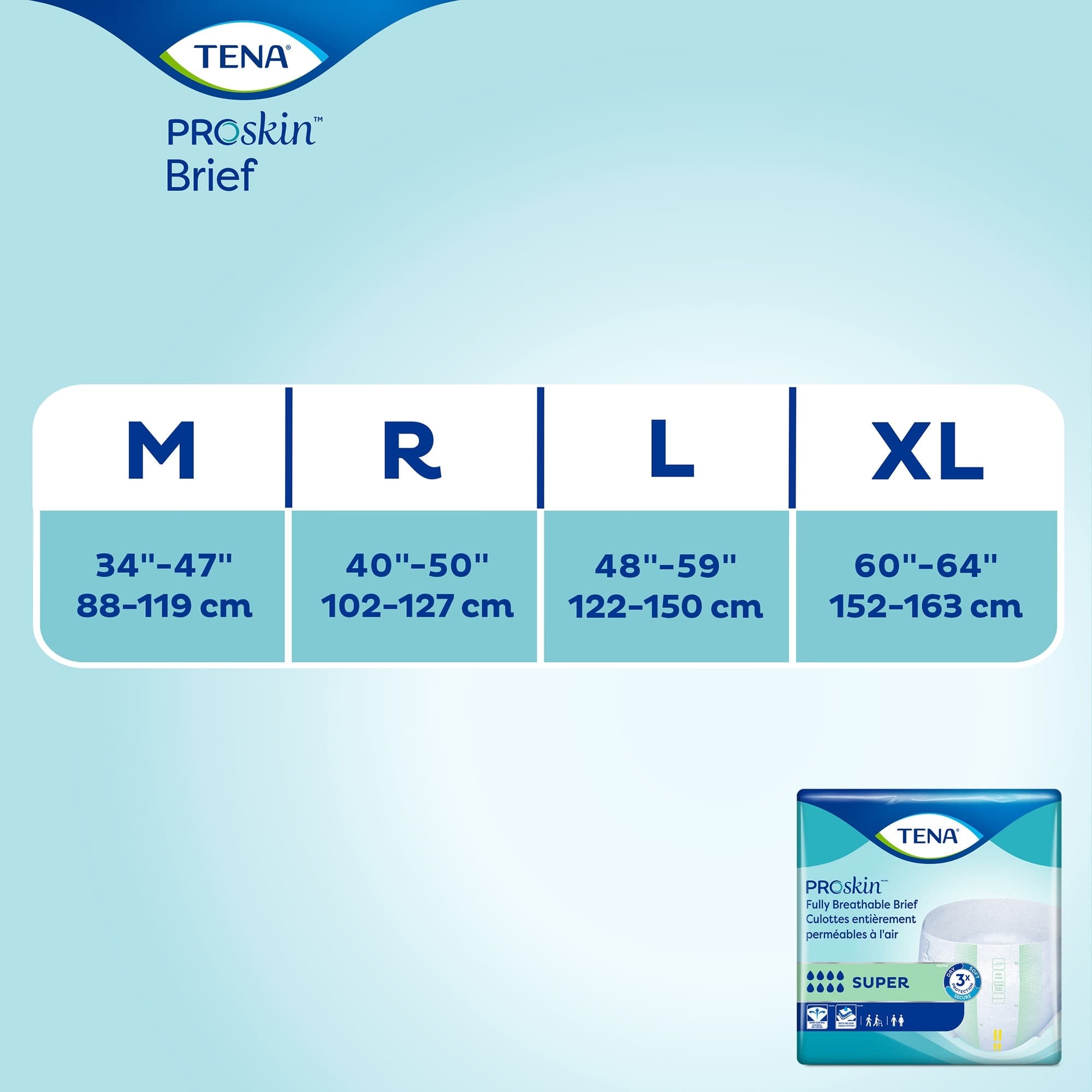 TENA ProSkin Super Unisex Brief Heavy Absorbency - Image 3
