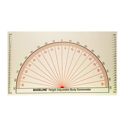 Baseline Adjustable Wall Goniometer