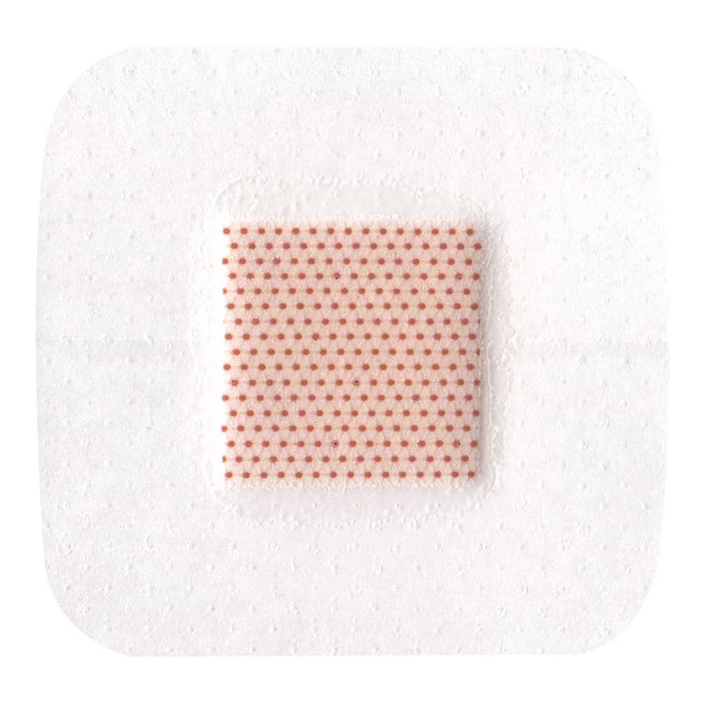 Dukal American White Cross Clear Adhesive Bandage, 1-1/2 x 1-1/2 Inch - Case of 12 - Image 1