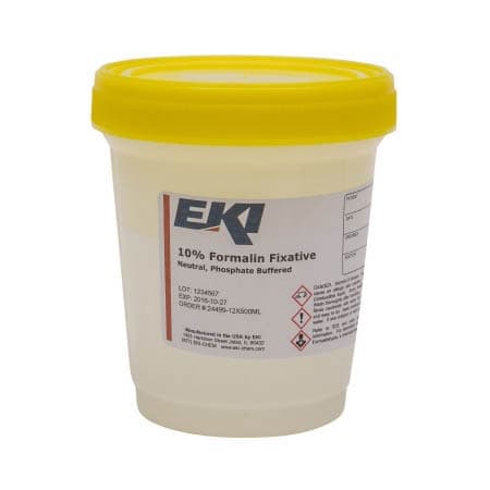EK Prefilled Formalin Container, Disposable - Image 2
