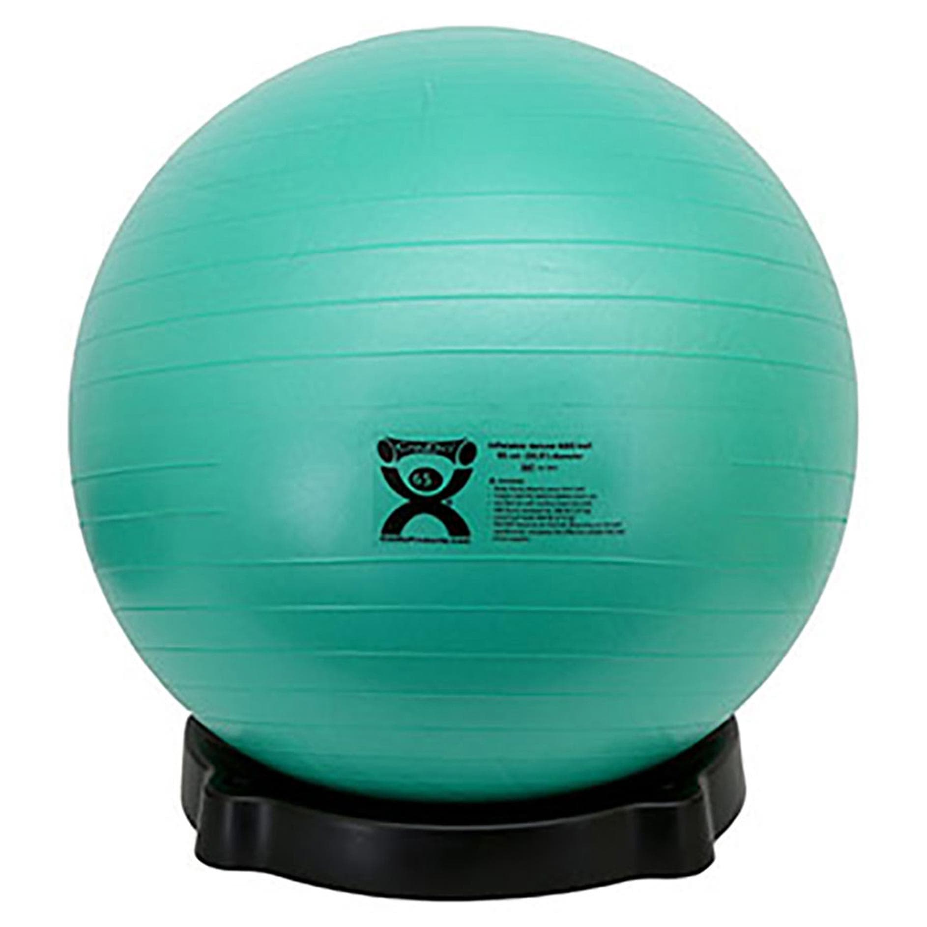 CanDo Inflatable Exercise Ball, Accessory, Deluxe Stabilizer Base, for 45 cm and 75 cm balls