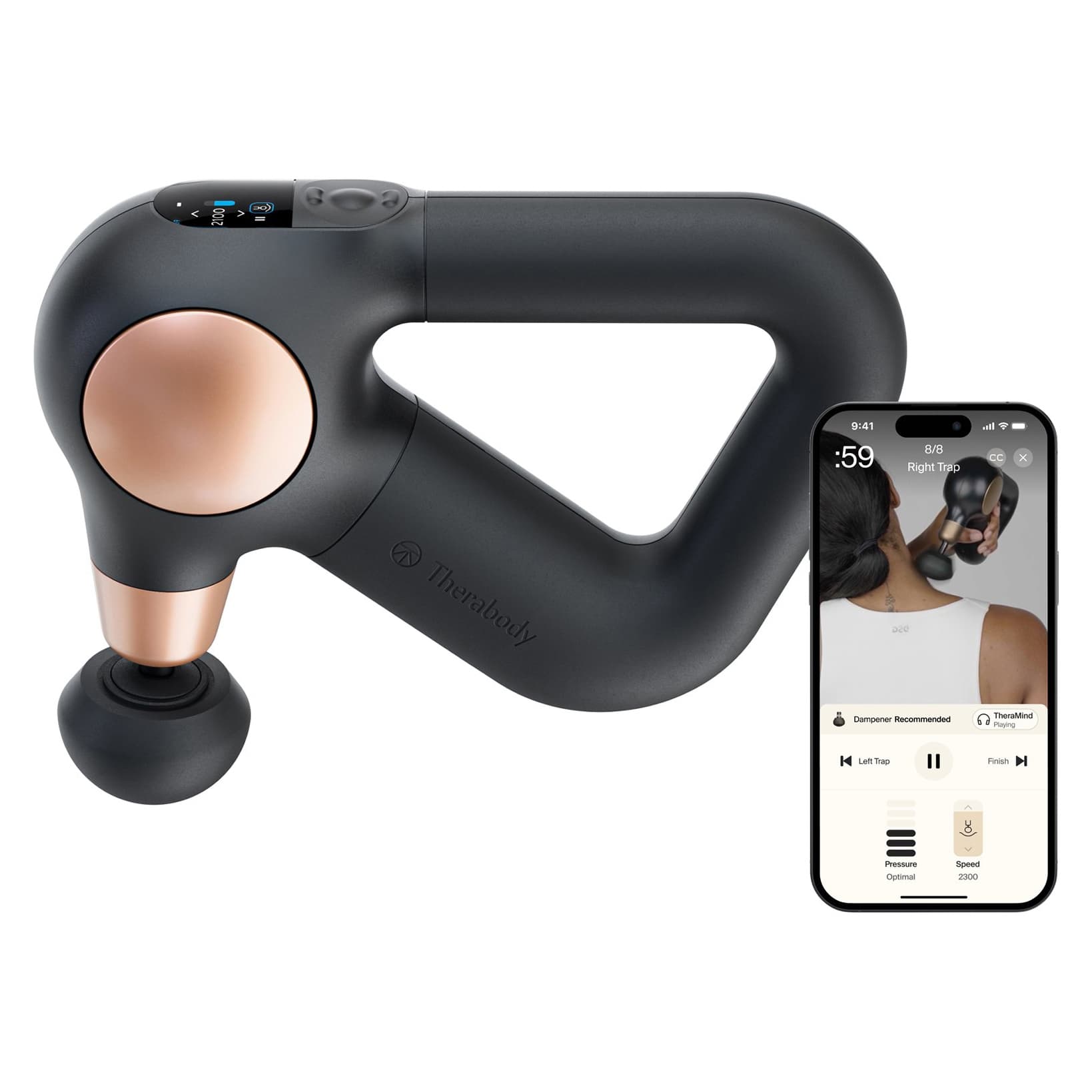 Therabody Theragun Sense 2nd Gen Hand-Held Massager, Black - Image 1