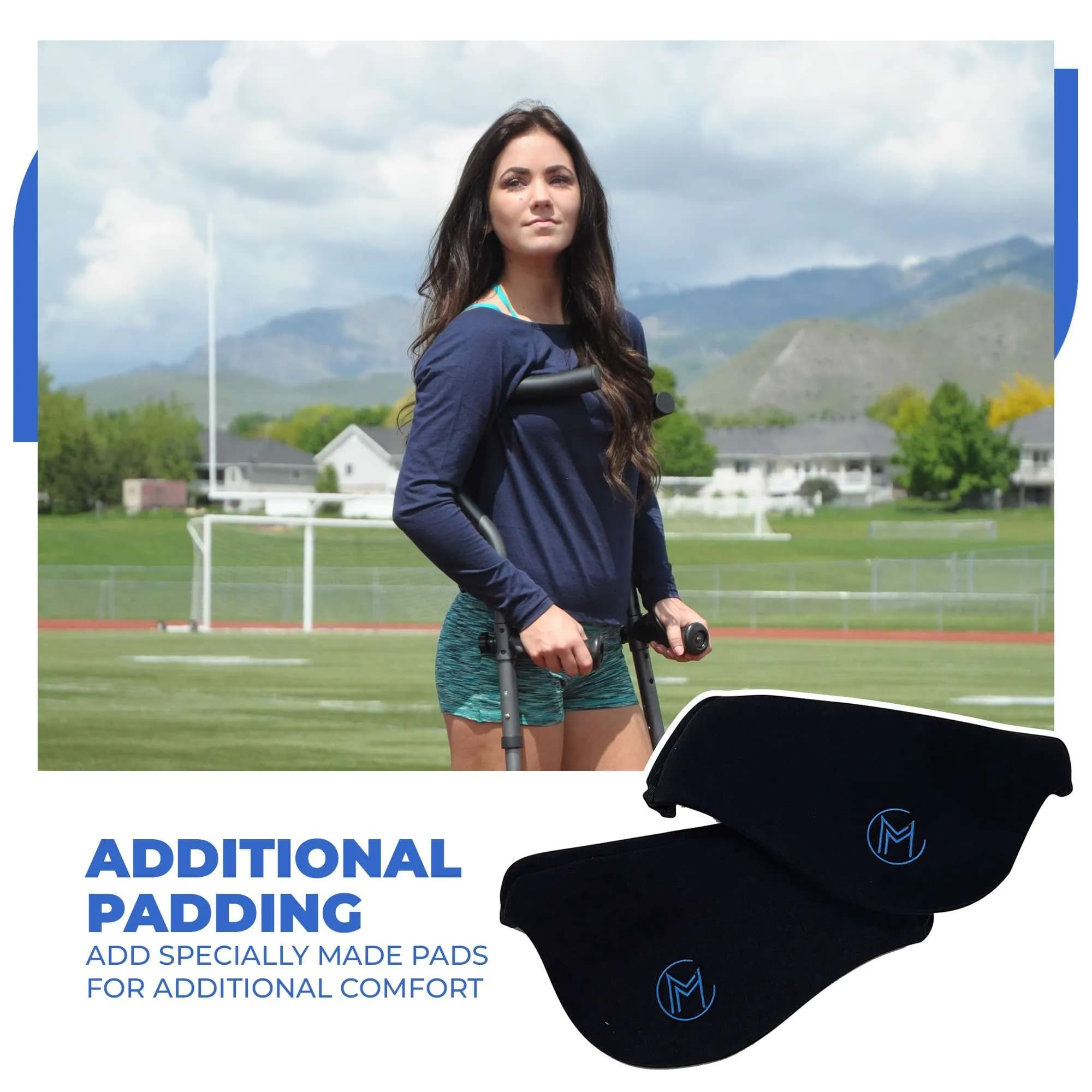 Millennial Medical In-Motion Pro Underarm Crutch - Image 4