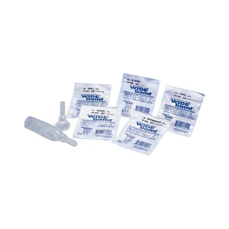 Wide Band Male External Catheter, 25 mm, Small - Each - Image 1