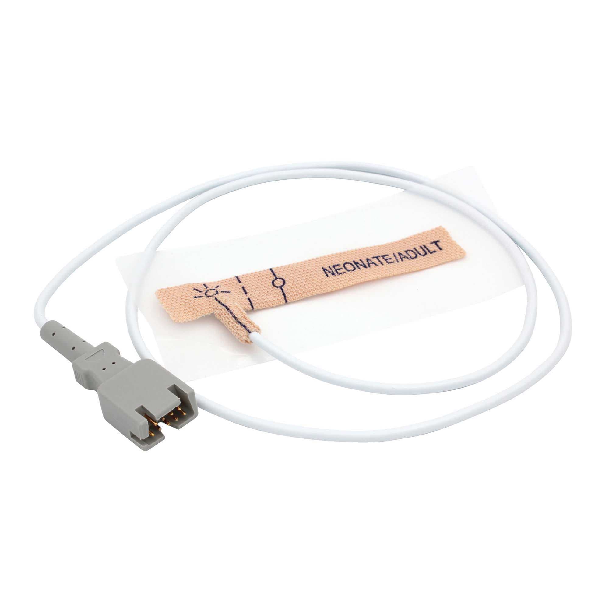 Sunset Healthcare Multi-Site SpO₂ Sensor, Adult/Neonatal, 1.5 Foot - Case of 20 - Image 1