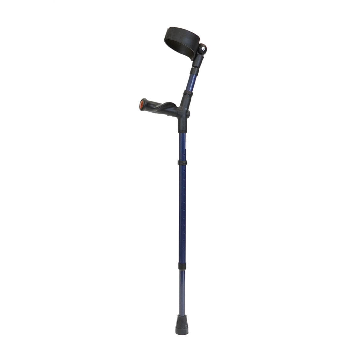 Walk Easy adult forearm crutches with anatomic grip and adjustable 4" full cuff (Pair) - Image 2