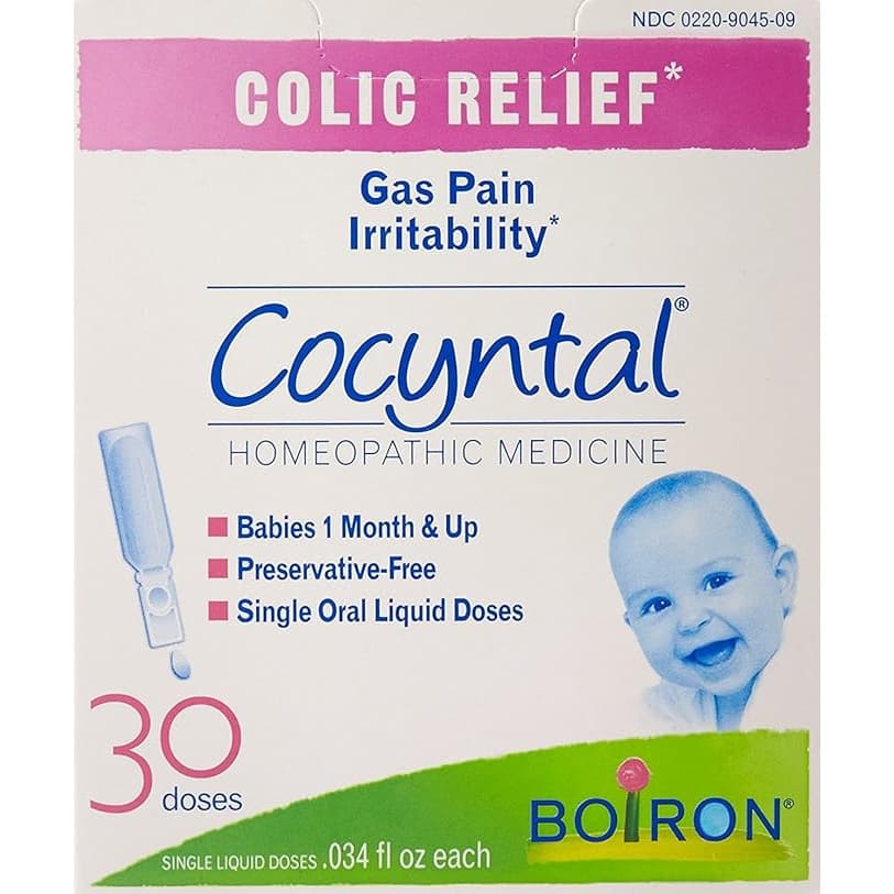 Boiron Colic Comfort Colic & Gas Relief Homeopathic Medicine, 30 Doses - Each
