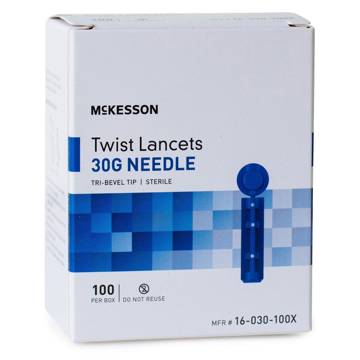 Mckesson lancet for lancing device, 30 Gauge - Case of 5000 - Image 1