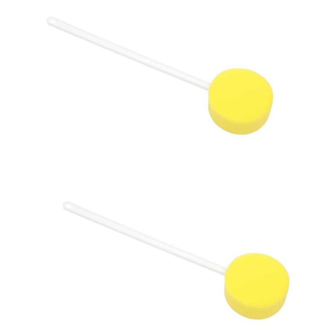 Sammons Preston Long Sponge Loofah with Handle, Round - Pack of 25 - Image 1