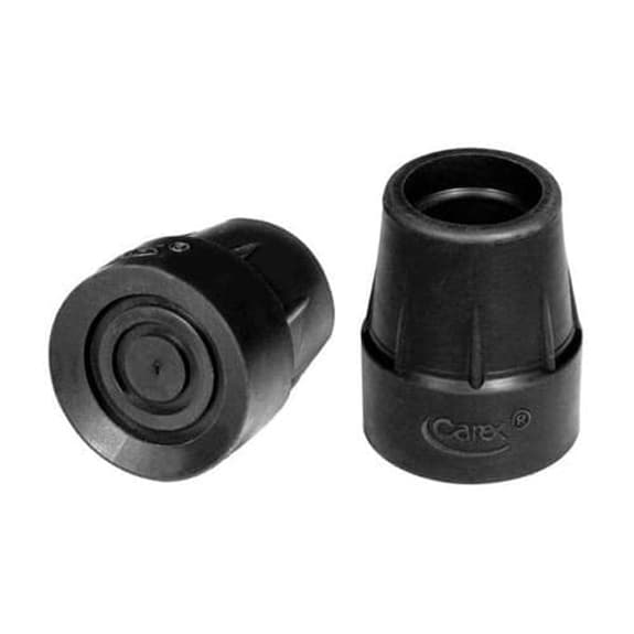 Carex Wood Cane Tip, Black - Image 1