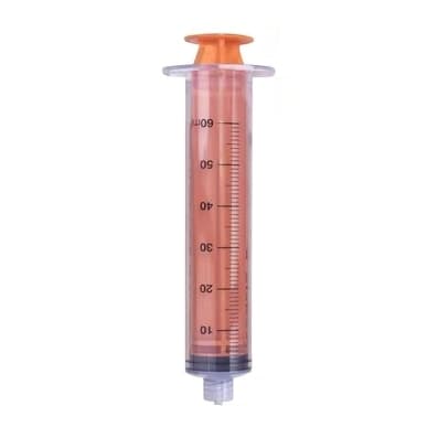 Medela NuTrio TwistLok Enteral Syringes, 60 mL - Case of 50 - Image 1