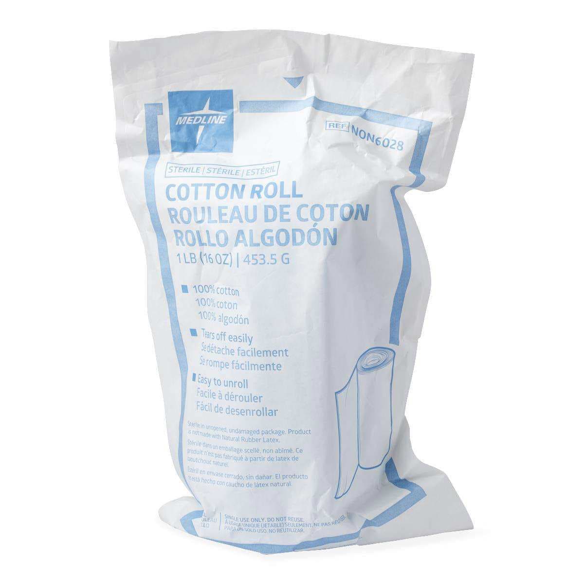 dressing cotton roll (3 pack) Equate Cotton Bandage Roll, 4.5 in x 4 yds