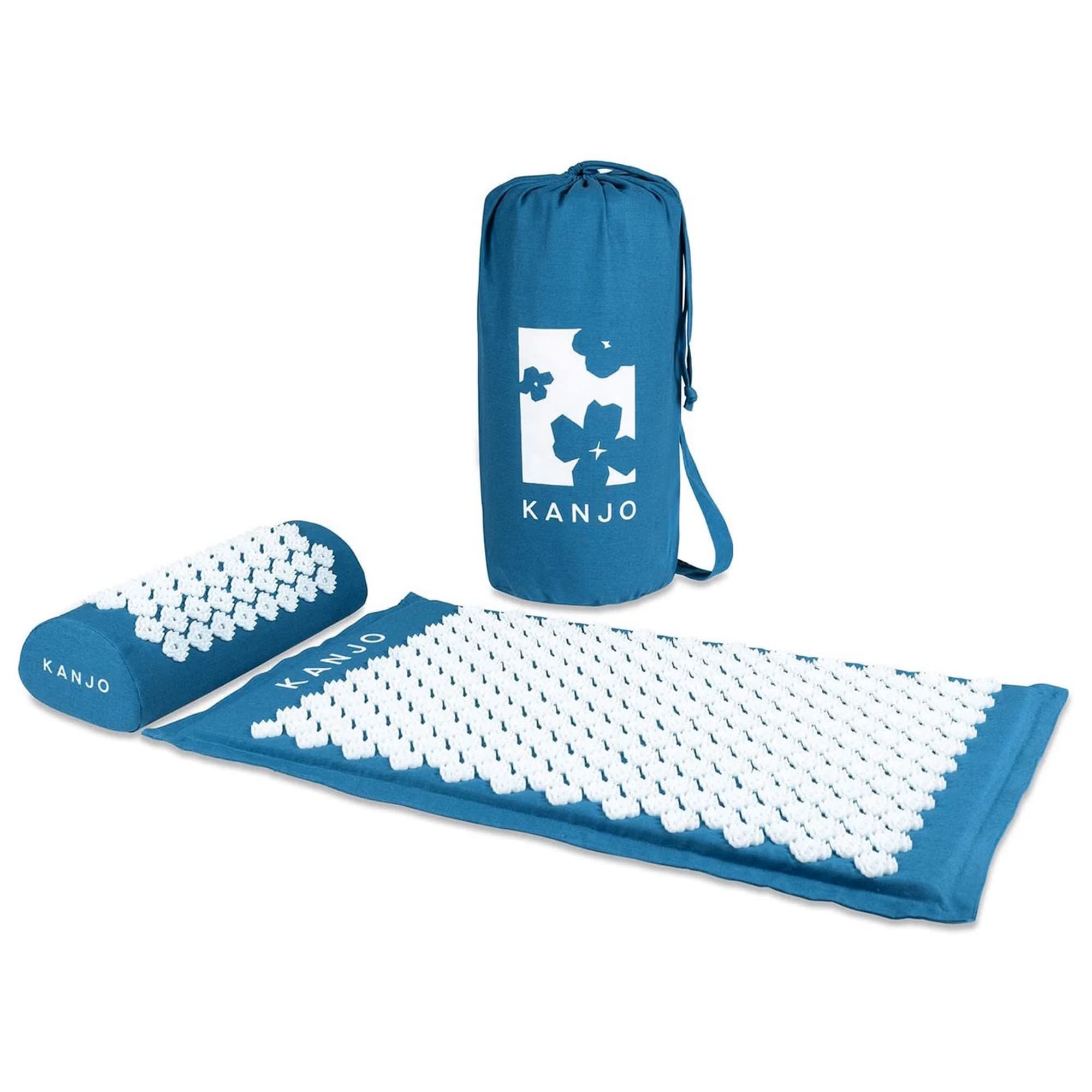Acutens Kanjo Memory Foam Acupressure Mat Set, Sapphire - Image 1