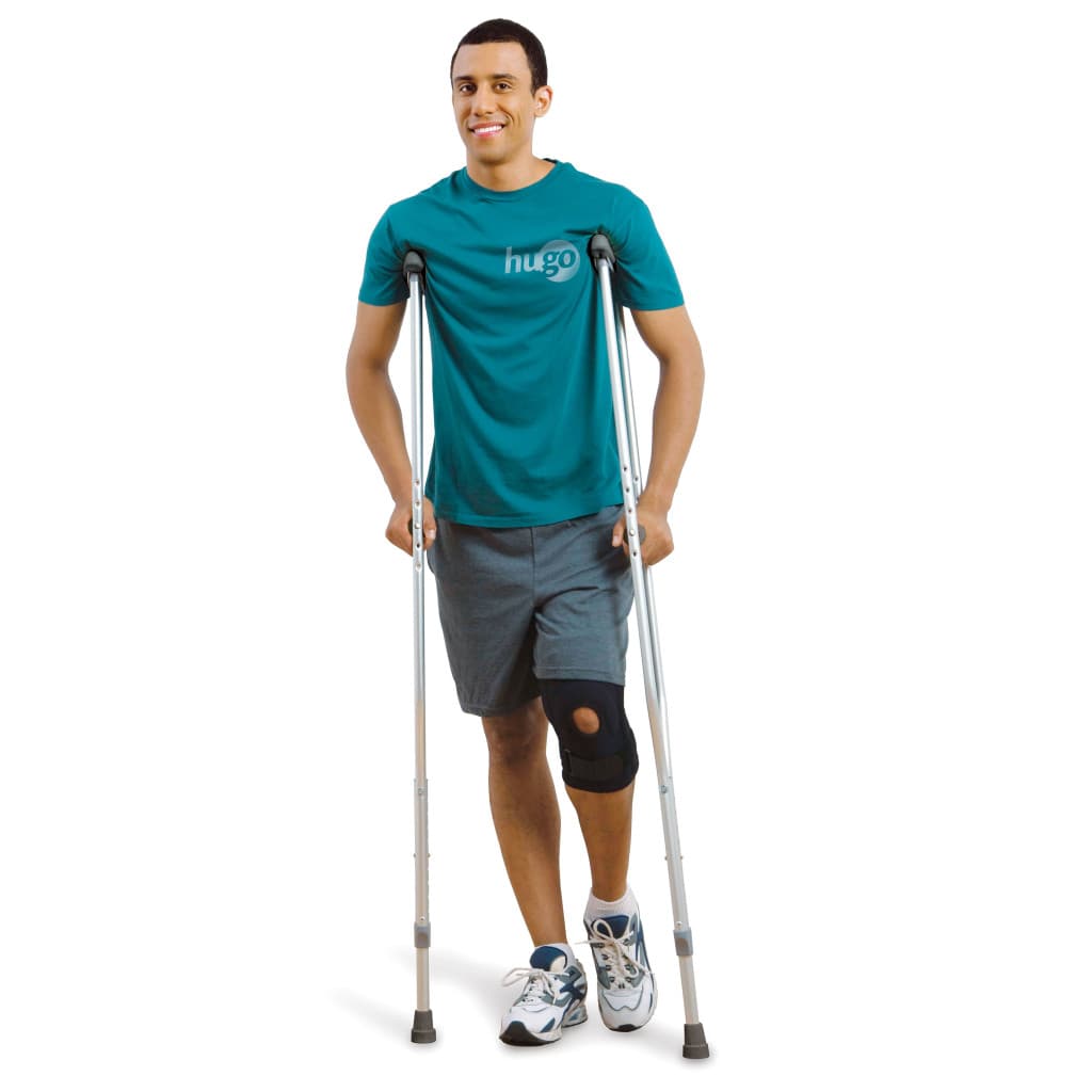 Drive Hugo Comfort Max Lightweight Aluminum Crutches - Image 2