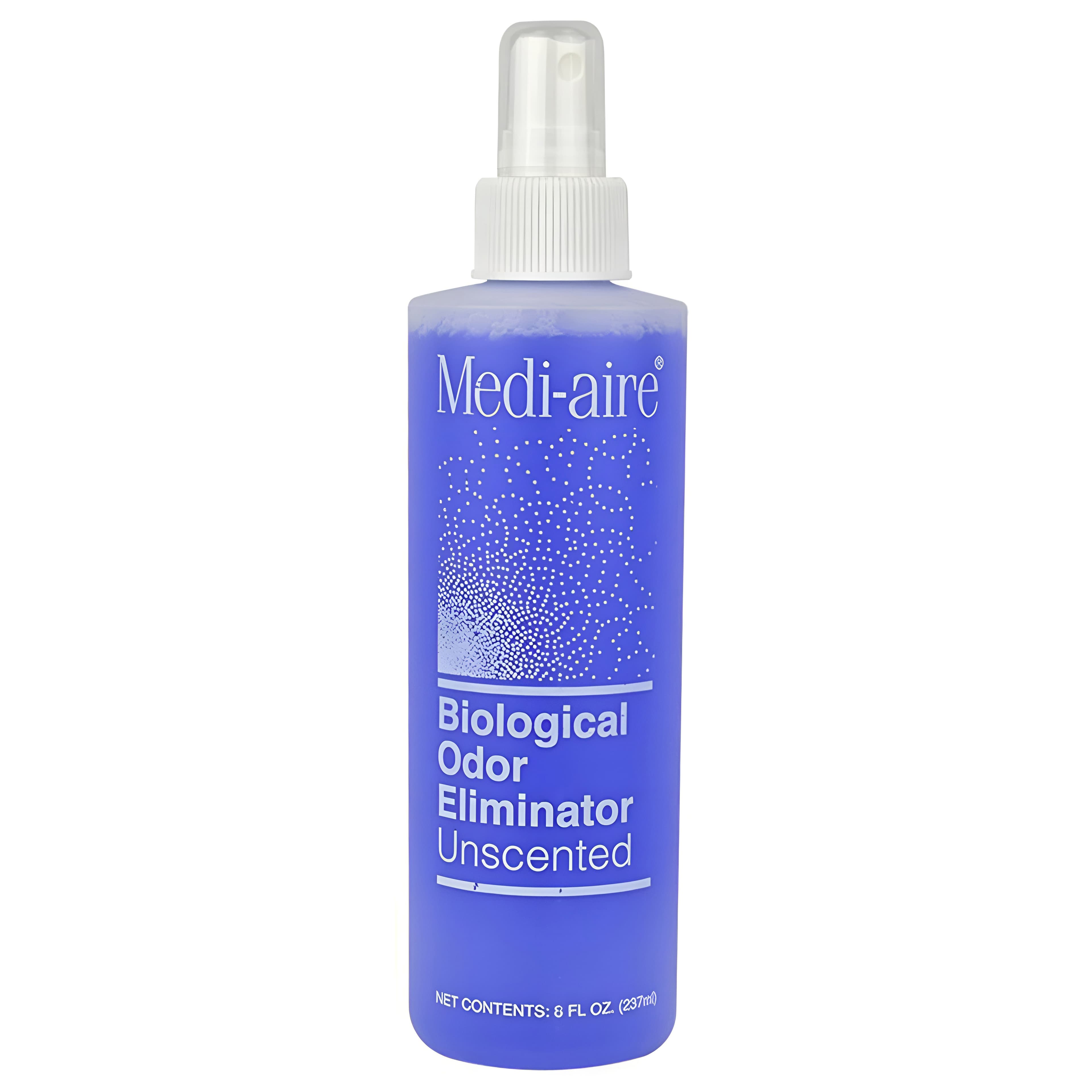 Medi-aire Biological Odor Eliminator Pump Spray, Unscented, 8 oz - Image 1