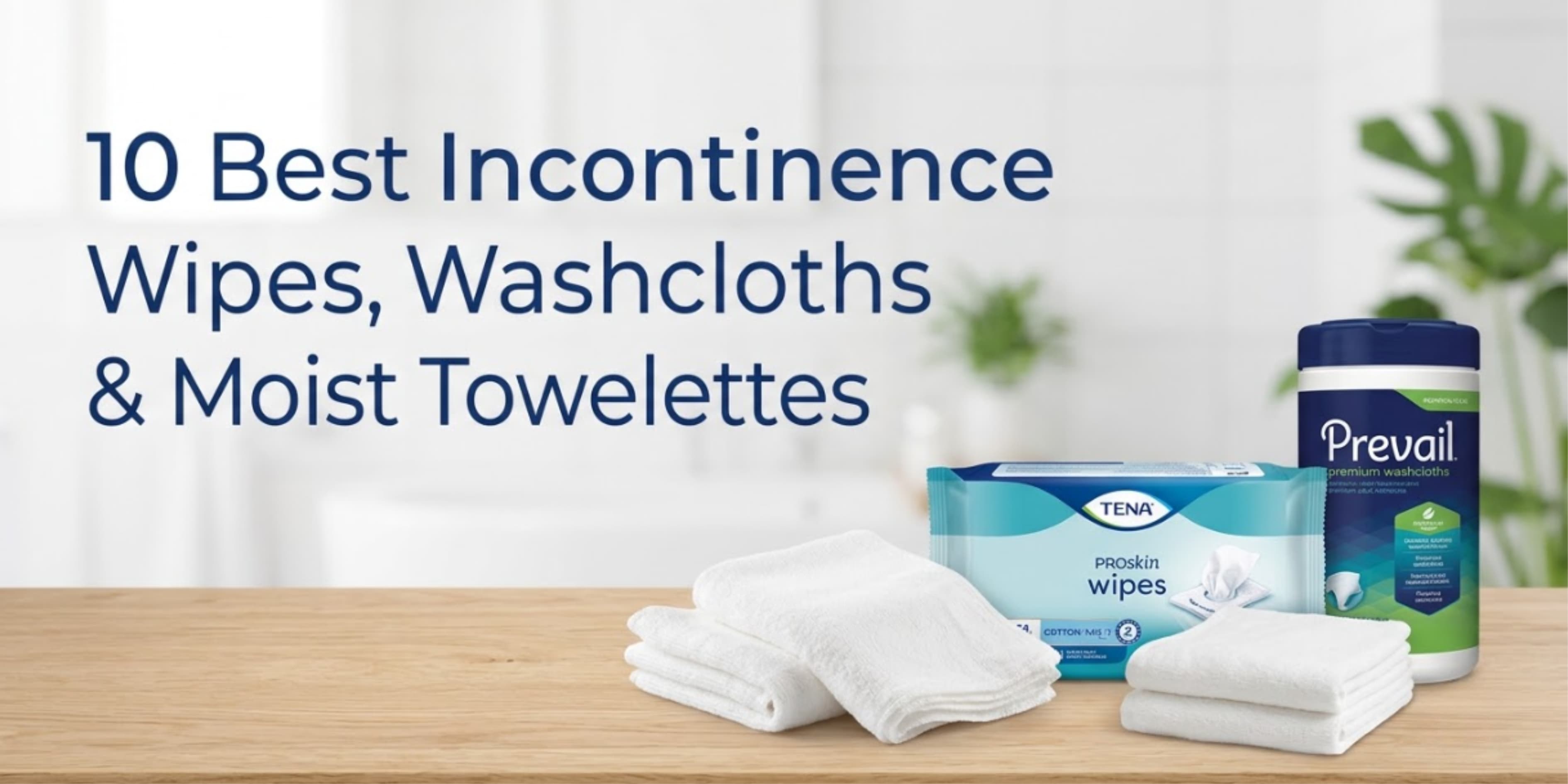 10 Best Incontinence Wipes, Washcloths & Moist Towelettes