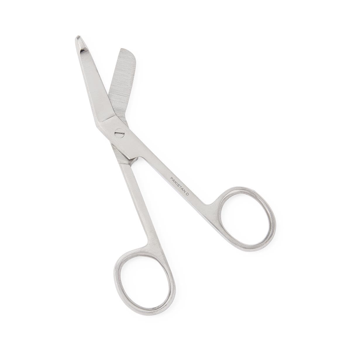 Medline Single-Use Nonsterile Lister Bandage Scissors, 4.5 Inch - Box of 12 - Image 1