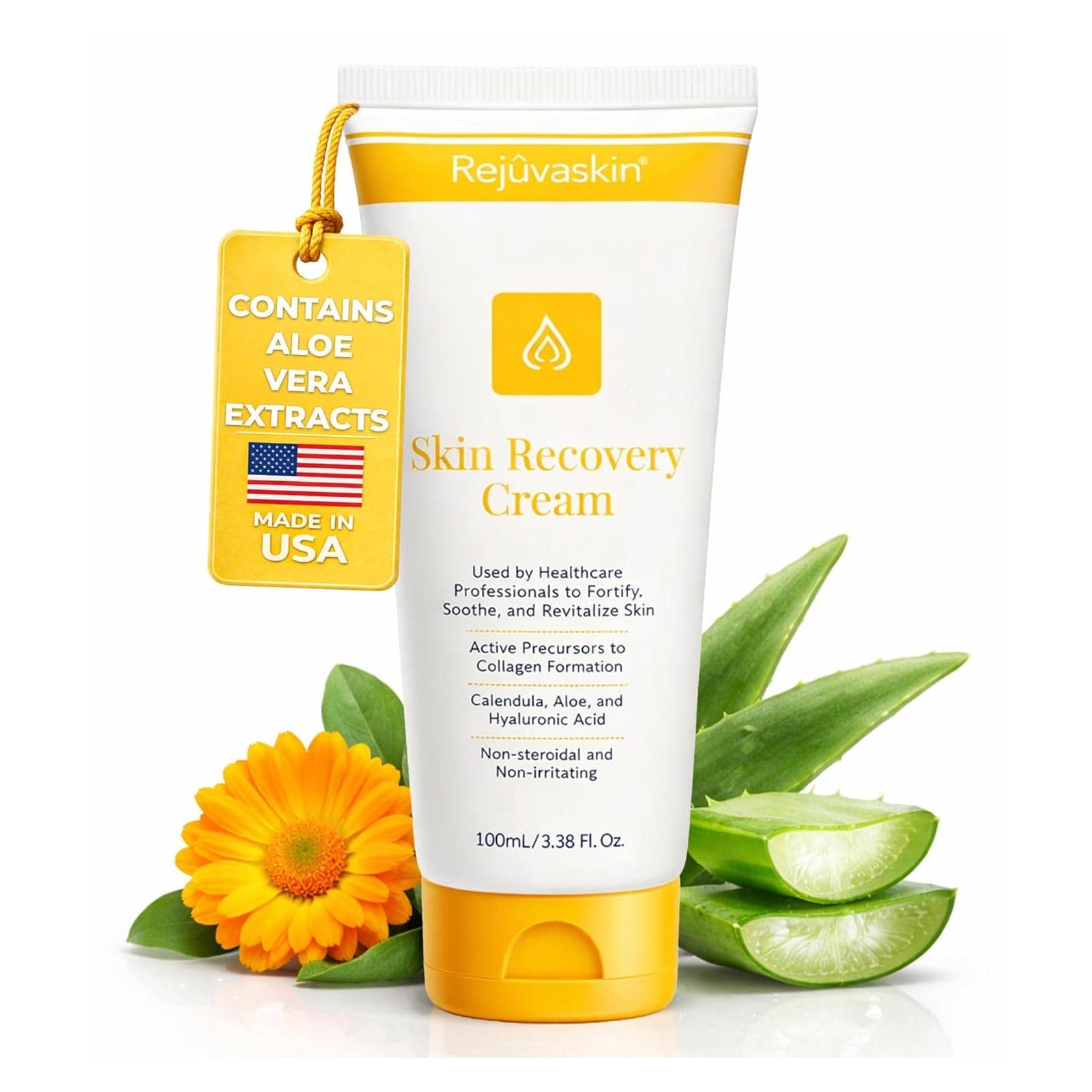 Rejuvaskin Skin Recovery Cream, Unscented, 3.38 oz