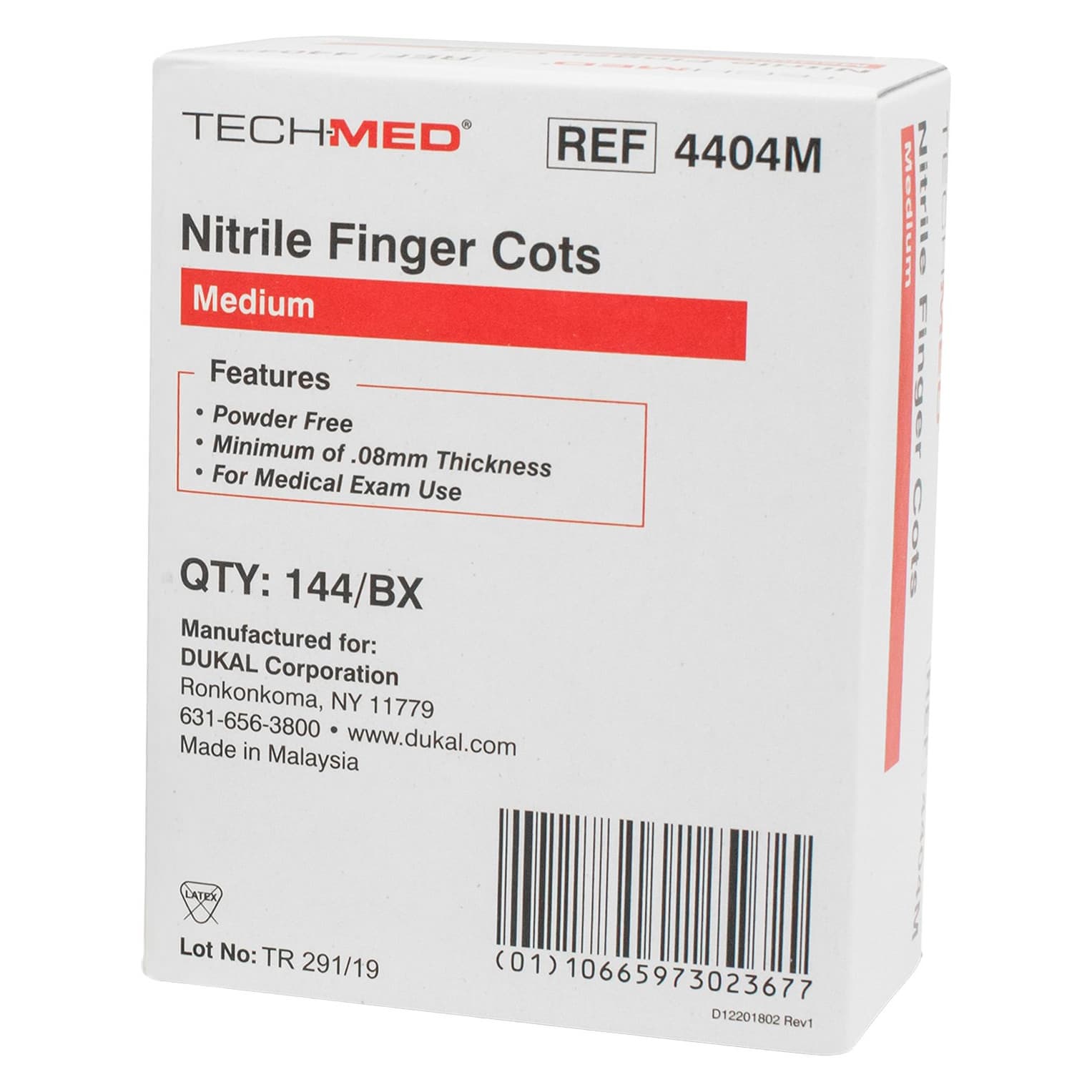 Dukal Powder Free Finger Cot - Image 2