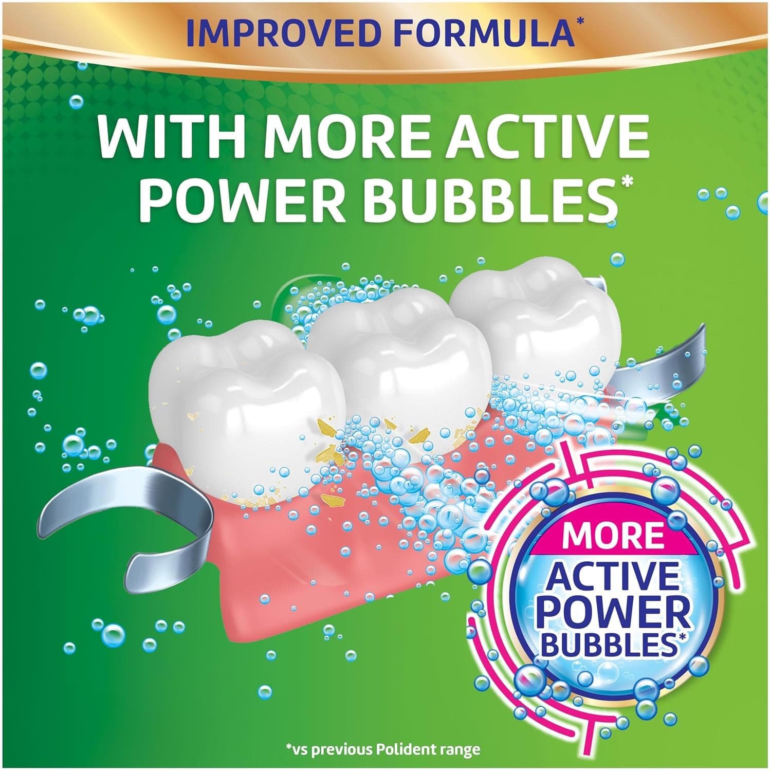 Polident 3 Minute Antibacterial Dental Appliance Cleanser Tablets - Image 3