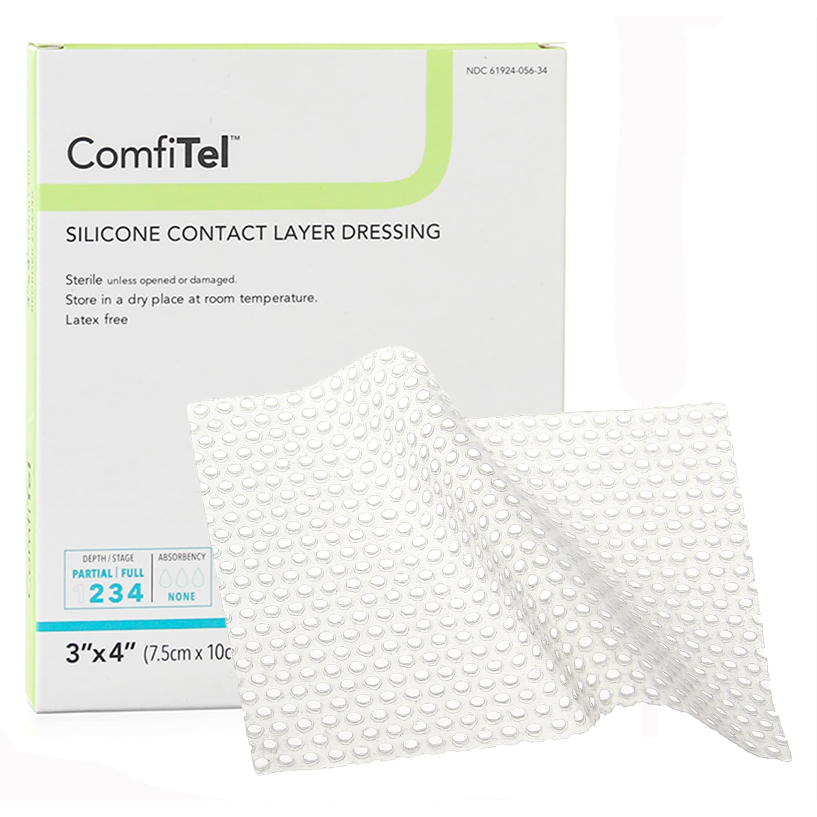 ComfiTel Silicone Contact Layer Dressing