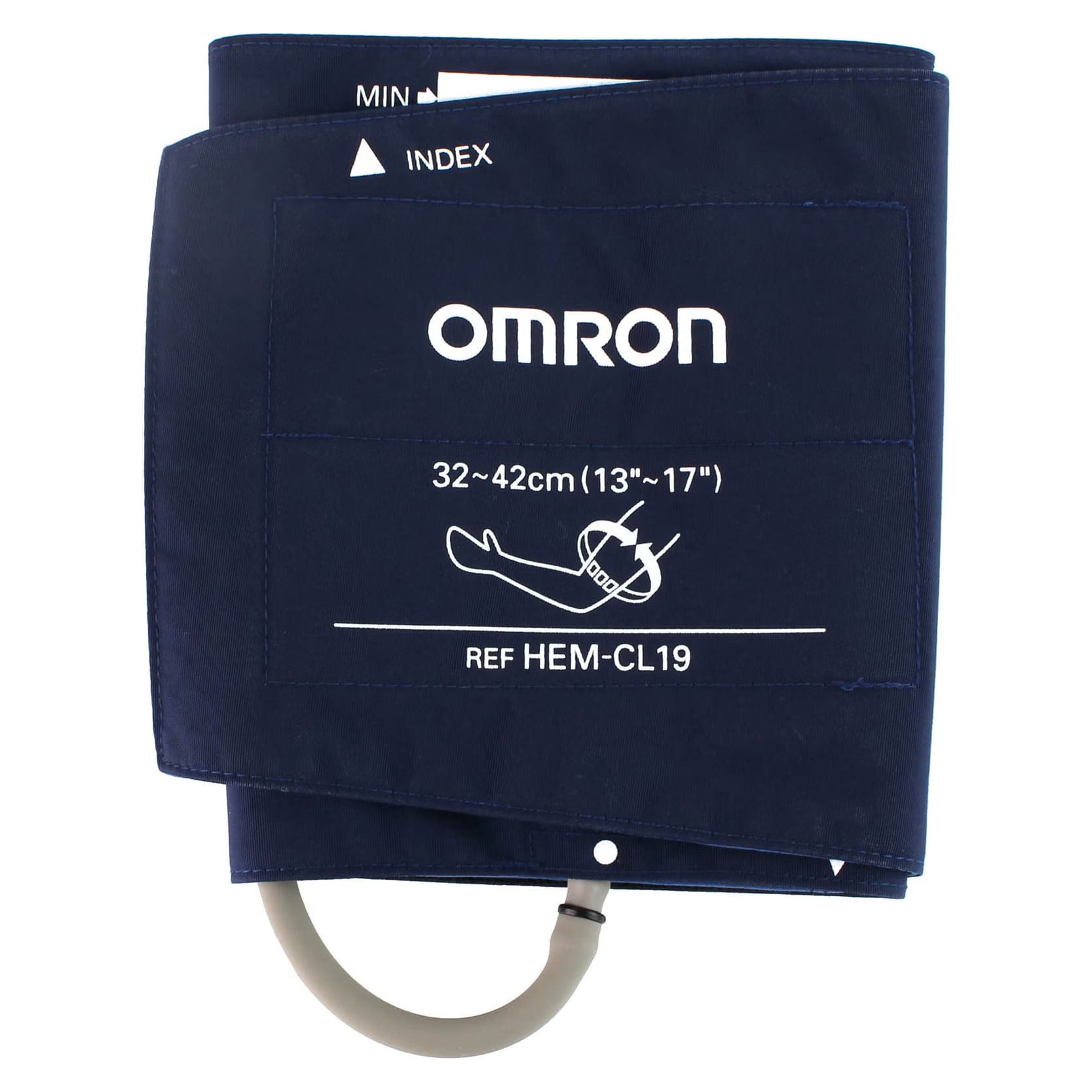 Omron IntelliSense Reusable Arm Blood Pressure Cuff, X-Large Blue Cuff - Image 1