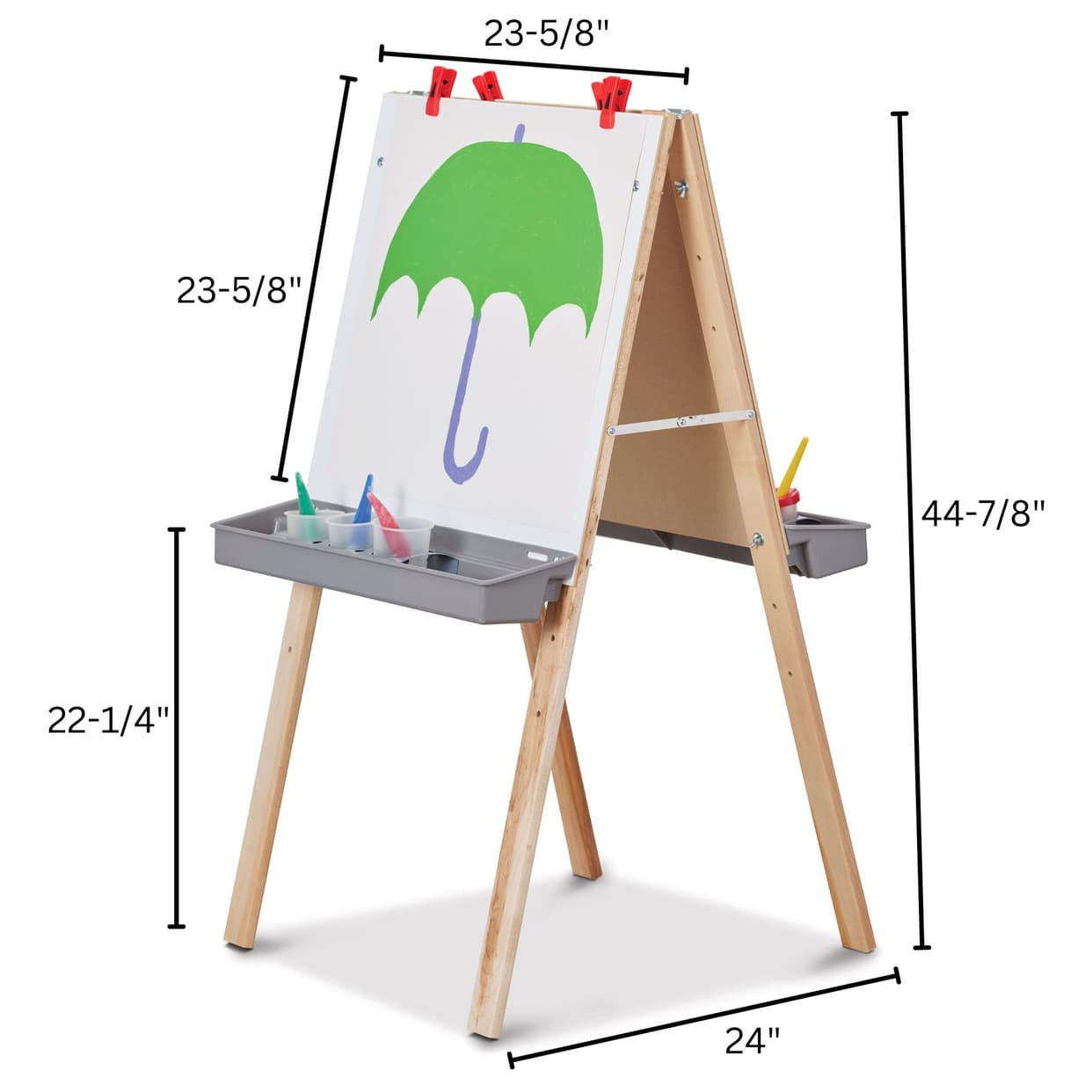 Jonti-Craft primary adjustable easel - Image 5