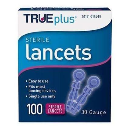Trueplus Phlebotomy Lancet, 30 Gauze, Sterile - Case of 5000 - Image 1