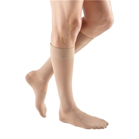 Mediven Plus Calf Petite Closed Toe 20-30 mmHg Compression Stocking With Silicone Topband - Image 1