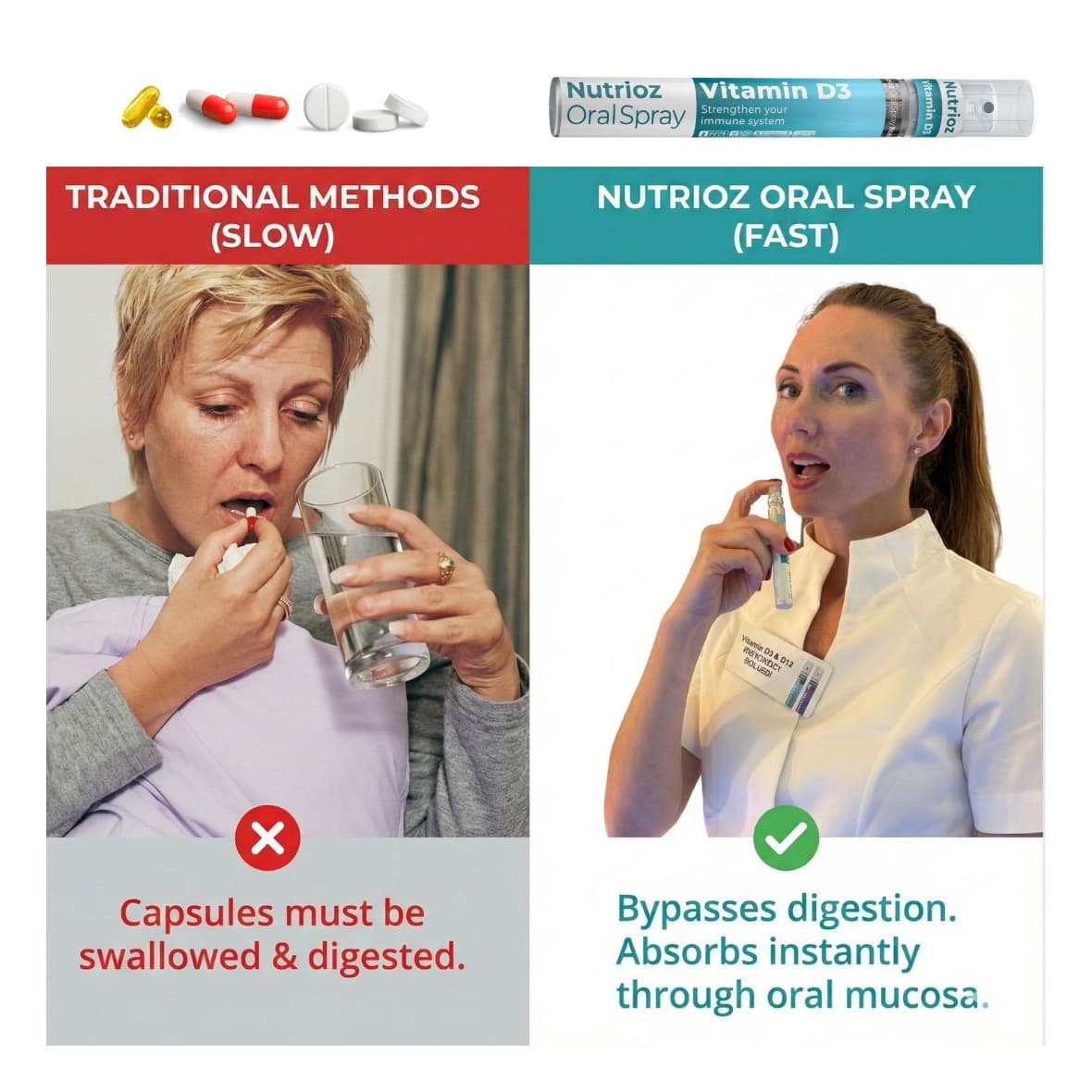 Nutrioz Vitamin D3 Oral Spray - Image 3